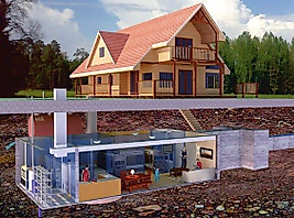 3 DÜNYA SAVAŞINA KARŞI TEDBİREN NÜKLEER BOMBAYA DAYANIKLI TAM ZIRHLI YER ALTI ODASI İÇİ 240*400*700CM 40TON ( 1899999€ )+KDV