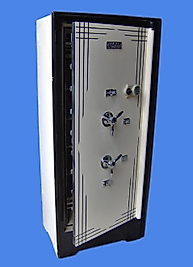 0017TÇKE13A3B 200cm'lik  OFİS TİPİ YÜKSEK GÜVENLİKLİ KOLLU ELEKTRONİK ŞİFRELİ ÇELİK PARA KASASI 200*100*80CM 1660KĞ ( 3999€  )
