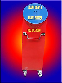 015KGDBTCDD HAYDAR PAŞA GARI DOLDUR BOŞAL İSTASYONU TİPİ FRENLİ TABANCA VE TÜFEK İÇİN ÖZEL DOLDUR BOŞALT İSTASYONU 115*32*60CM 80KĞ ( 799€ )