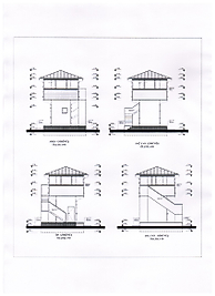 2 KATLI T TİPİ BR7 KURŞUN GEÇİRMEZ ZIRHLI KULE 780*300*300CM 26TON ( 89999€ )+KDV