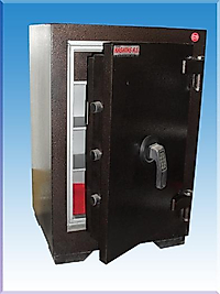 007TEKP OFİS TİPİ TEKKAPILI RİKAN KOLLU ELEKTRONİK ŞİFRELİ ÇELİK PARA KASASI 85*55*45CM 250KĞ ( 1999€ )+KDV  ADRESE TESLİM