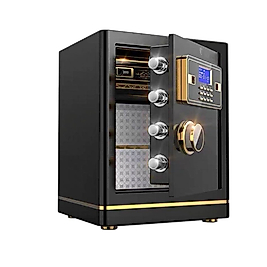 MÜCEVHER KASASI ELEKTRONİK ŞİFRELİ ÇELİK PARA KASASI 45x36x32cm