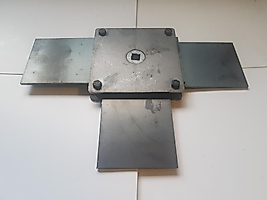 3 YÖNLÜ 12*12CM 4 MM ORTASI 12 LİK 4 KÖŞE ÖZEL KUYUMCU KASASI MONTESİ ( 99€ )+KDV