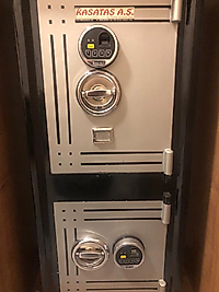 008ÇA2E 105 LİK ALT DOLAP ELEKTRONİK ŞİFRELİİ ÇELİK PARA KASASI 105*48*39CM 180KĞ ( 725 € )
