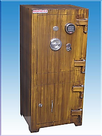 0010ÇZMEC GAZİANTEP TANK ZIRHLI ÇELİK PARA KASASI ( ÜST KASANIN ÇEKMECELİ İÇ 50*43*25CM ) 125*55*45CM 400KĞ ( 1250€ )
