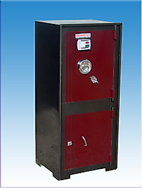 0010EASB GAZİANTEP ÇİFT KAPILI ELEKTRONİK OFİS TİPİ ÇELİK PARA KASASI 125*55*45CM 250KĞ ( 999€ )