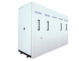 İSTANBUL 1'li ELEKTRİKLİ KOMPAKT ARŞİVLEME SİSTEMLERİ ( 2000 KLASÖRLÜK ) 217*100*300CM  ( 20000€  )