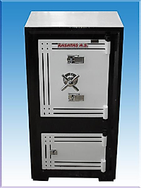 007AİZMR ADIYAMAN OFİS TİPİ ALTI DOLAPLI BEYAZ ÇELİK PARA KASASI  85*44*38cm 130Kg SADECE ( 499€ )