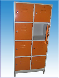 8 GÖZLÜ GAZİANTEP ORGANİZE SANAYİ KARAKÖY EMAYE FABRİKA İŞÇİ SOYUNMA DOLABI ( METAL AYAKKABILIK ) KAMPANYALI ÜRÜN 170*80*40CM 25KĞ ( 499€ )+KDV ADRESE TESLİM