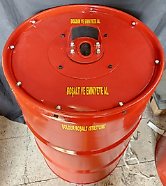 ÖZEL ASKERİYE TİPİ İÇİ KURŞUN GEÇİRMEZ ÇELİKTEN DOLDUR BOŞALT BİDONU ( 899€ )+KDV