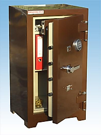 008YE2A ALMAN TİPİ TANK ZIRHLI ÇELİK PARA KASASI 105*55*50CM 500KĞ ( 1999€ )