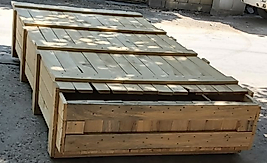 BANKA KAPISI İÇİN AHŞAP PALET 30*220*120CM 100KĞ ( 499€ )+KDV