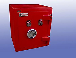 004ÖZA EV TİPİ FERRARİ KIRMIZISI ÖZEL ÇELİK PARA KASASI 65*44*38cm 222 Kg ( 699€ )