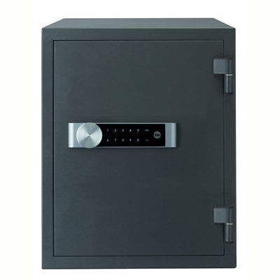 YFM 520 70LTO KARTUŞ KAPASİTELİ 1 SAAT YANGIN SERTİFİKALI ELEKTRONİK ŞİFRELİ DATA KASASI DIş 52*40,5*47CM İÇ 40*30*31CM 37LT 53KĞ ( 899€ )