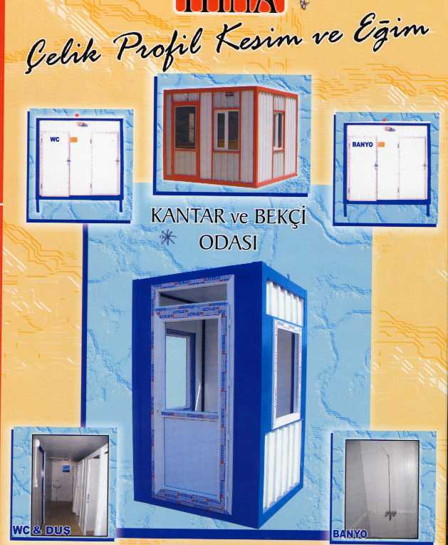 Prefbrik Konteyner Kantar Bekçi OdasI  260*150*150cm ( 1750€ )+KDV ADRESE TESLİM