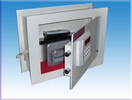 Bodrum Villa Tipi Ankastre Elektronik Çelik Duvar KasasI 30*40*13cm 14Kg ( 399€ )+KDV ADRESE TESLİM