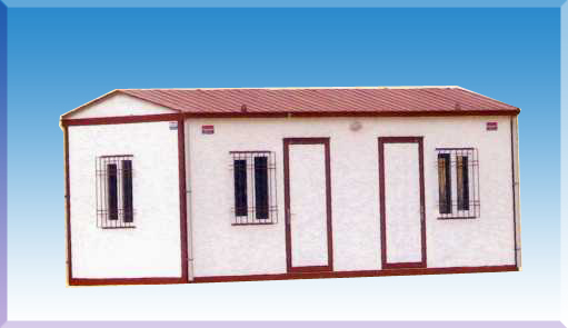 KUMANDA KABİNİ KURŞUN GEÇİRMEZ SÜPER ÖZEL TAM ZIRHLI PREFABRİK KONTEYNER 260*400*240CM 500KĞ ( 2900€ )
