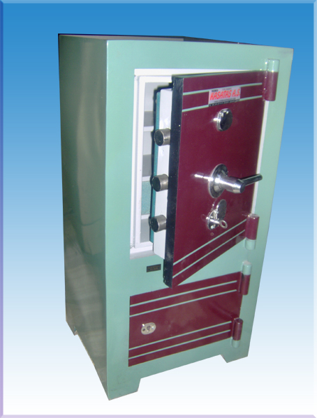 007AÇ EV TİPİ YEŞİL ZIRHLI ÇELİK PARA KASASI  85*45*38cm 200Kg ( 379€ )
