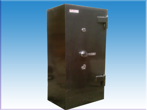 0010TA OFİS TİPİ TEKKAPILI ANAHTARLI KİLİTLEMELİ MÜCEVHER VE ÇELİK PARA KASASI  125*65*65cm  1016Kg ( 2599€ )