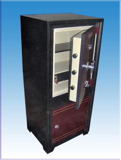008ÇAS İZMİR OFİS TİPİ MAYMUNCUK AÇMAZ MATKAP DELMEZ ÇELİK PARA KASASI 105*45*42CM 220KĞ ( 499€  )