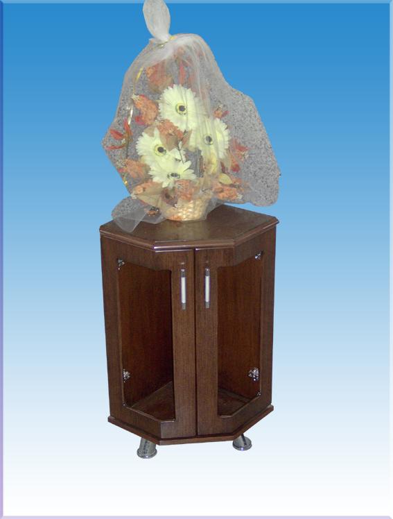 RESİDENCE TİPİ ASANSÖR  KÖŞE İÇİN  İTALYAN AĞAÇ KAPLAMA SÜS MOBİLYASI  70*70*50CM 15KĞ ( 699€  )+KDV