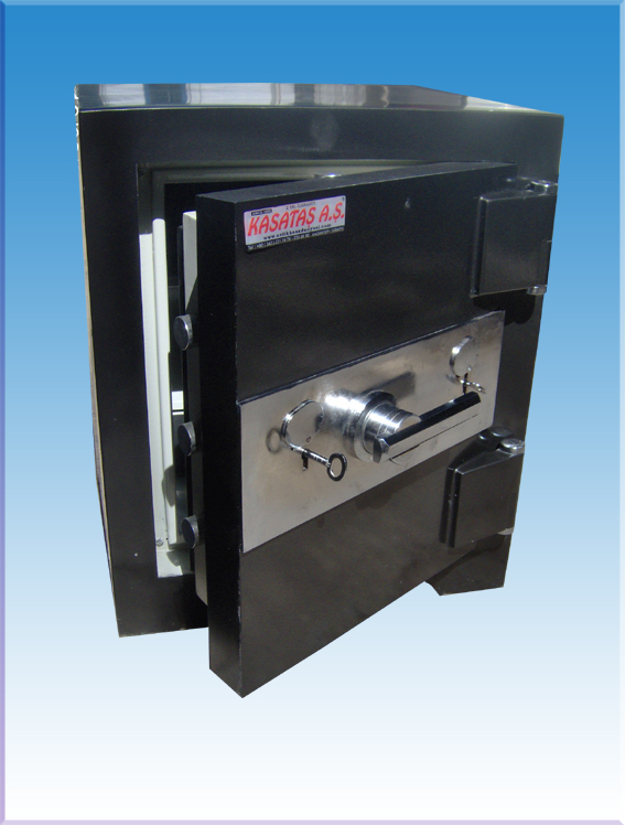 EV TİPİ SÜPER ÖZEL TAM ZIRHLI SİLAH ÇELİK PARA KASASI 60*50*50cm 250Kg ( 899€ )