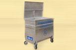 800LT METAL ÇÖP KONTEYNERİ ( GALVANİZ SAC KALINLIĞI 2MM ) 114*113*70CM 100KĞ ( 499€ )+KDV ADRESE TESLİM