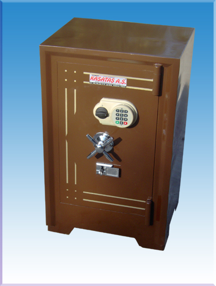 004ES ANKARA TİPİ TEK KAPILI  ELEKTRONİK ÇELİK PARA KASASI 70*44*38CM 140KĞ ( 699€ )