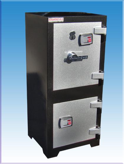 0012E OFİS TİPİ TAM ELEKTRONİK ÇELİK PARA KASASI 152*66*58CM 500KĞ ( 1499€ )