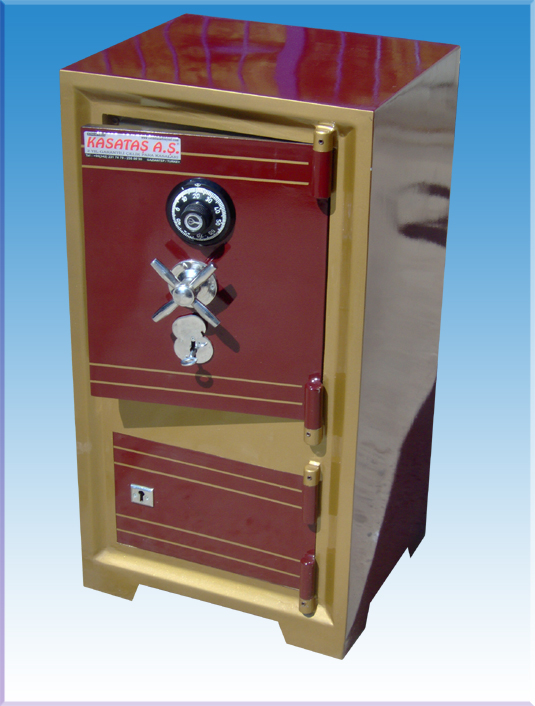 007M ŞANLIURFA BİRECİK EV TİPİ MEKANİK ŞİFRELİ VE ANAHTARLI ALTI DOLAPLI ÇELİK PARA KASASI 85*44*38CM 130KĞ ( 599€ )+KDV ADRESE TESLİM