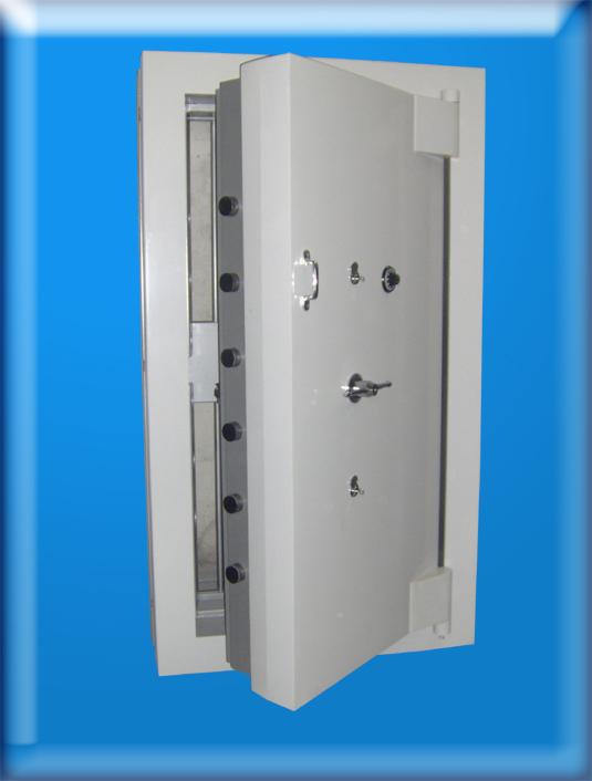 0230 EXTRA TANK ZIRHLI SHAMBRFORT ( CHAMBR FORT ) TİPİ YÜKSEK GÜVENLİKLİ BANKA KASA ODA KAPISI 230*130*50CM 2100KĞ ( 18.000€ )