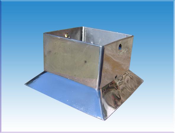 KAMELYA AYAGI ( İÇİ 85*85MM KALASA GÖRE  BAĞ EVLER İÇİN DUVAR ÜZERİLERİNE VE KAMELY AYAGI PASLANMAZ ) PARK VE BAHÇE ARMATÜRLERİ 7*12*12CM ( 30€ )