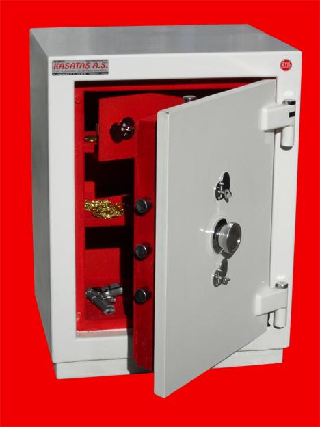 007EMNİYETAZ MALATYA OFİS TİPİ ANAHTARLI TANK ZIRHLI ÇELİK PARA KASASI 80*60*50CM 330KĞ ( 1599€ )