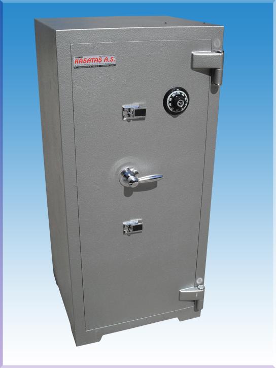 0010ST  STANDART TEKKAPILI MEKANİK ŞİFRELİ GAZİANTEP ÇELİK PARA KASASI 120*55*50CM 300KĞ ( 1849€ )