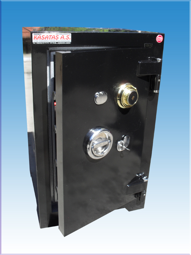 007EL2AN ORDU OFİS TİPİ TEKKAPILI ELEKTRONİK ŞİFRELİ ÇELİK PARA KASASI 85*50*50CM 330KĞ ( 1599€ )