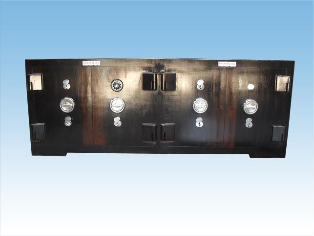 B200K4M1A7KYMAÖ HAKKARİ ŞEMDİNLİ BANKO TİPİ YÜKSEK GÜVENLİKLİ KUYUMCU KASASI 75*200*50CM 2 TON ( 2999€ )