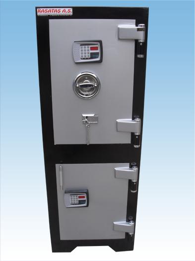 0010E21AD AFYON OFİS TİPİ 2  ELEKTRONİK ŞİFRELİ  YÜKSEK GÜVENLİKLİ ÇELİK PARA KASASI 125*45*40CM 270KĞ ( 899€ )