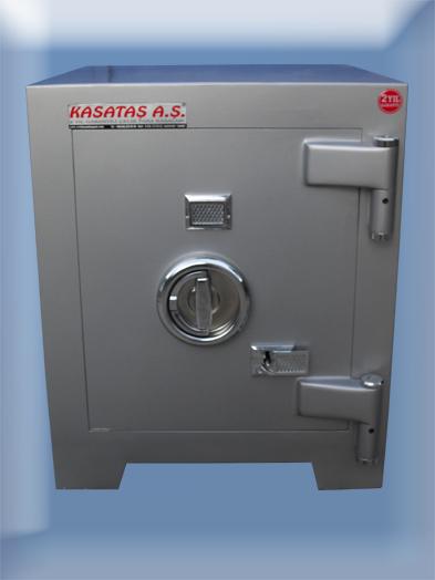 002TÖZ2AY OFİS MASA ALTI TİPİ YÜKSEK GÜVENLİKLİ ÇELİK PARA KASASI 55*45*45CM 200KĞ ( 1100€ )