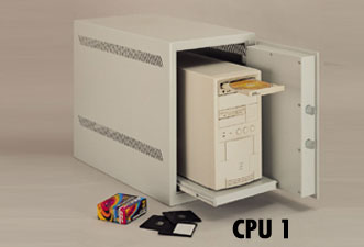 CPU KASASI ( TABANA MONTAJ DELİKLİ ARAKADAN HAVALANDIRMALI VE KABLO ÇIKIŞLI TELESKOPİK RAYLI İÇ 60*25*60CM ) 70*35*75CM 50KĞ ( 999€ )
