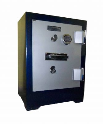 007KTAEAG OFİS TİPİ YÜKSEK GÜVENLİKLİ ELEKTRONİK ŞİFRELİ ÇELİK PARA KASASI DIŞ 90*60*55CM İÇ 60*43*38CM 700KĞ ( 1800€ )
