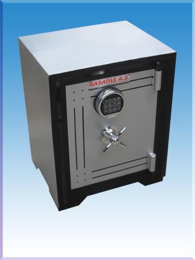 002E OFİS ANAHTARSIZ MASA ALTI TİPİ  ELEKTRONİK ŞİFRELİ İÇİ ÇEKMECESİZ 1 SEYYAR RAFLI ÇELİK PARA KASASI 55*44*38CM 115KĞ ( 625 )+KDV ADRESE TESLİM