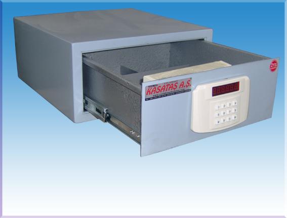LCD EKRANLI DROWER ÇEKMECELİ KULPSUZ BEYAZ ELEKTRONİK ŞİFRELİ OTEL ODA LAPTOP DİZÜSTÜ BİLGİSAYAR SAKLAMA KASASI 20*45*45CM 20KĞ ( 999€ )