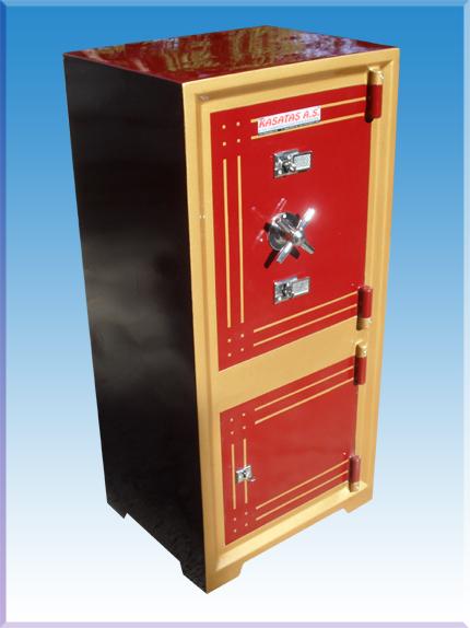 008AB 105 LİK GAZİANTEP MODEL İÇİ BOŞ ALTI DOLAPLI ÇELİK KASA  105*44*38CM 150KĞ  SADECE ( 525€ )