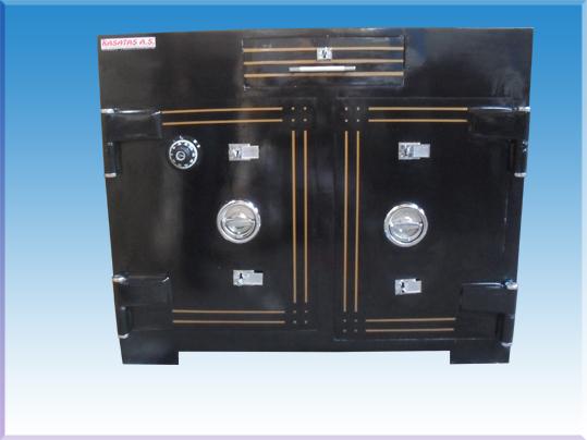 B110B4A1MY BALIKESİR BANKO TİPİ KUYUMCU KASASI 90*110*60CM 1100KĞ ( 1.499€ )