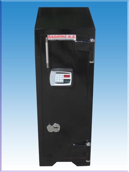 007TDIV1A İSTANBUL OFİS TİPİ ELEKTRONİK ŞİFRELİ VE ÖZEL ANAHTARLI ÇELİK PARA KASASI 85*30*45CM 200KĞ ( 799€ )