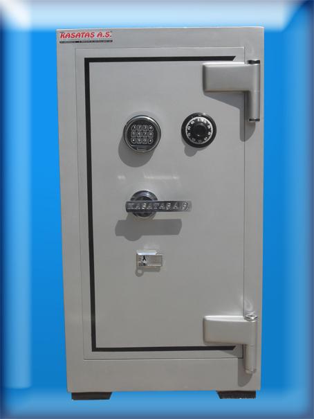 008TEAMZ BOLU EMLAK OFİS TİPİ YÜKSEK GÜVENLİKLİ TEKKAPILI ELEKTRONİK ŞİFRELİ MEKANİK ŞİFRELİ ÇELİK PARA KASASI 105*58*50CM 600KĞ ( 1999€ )