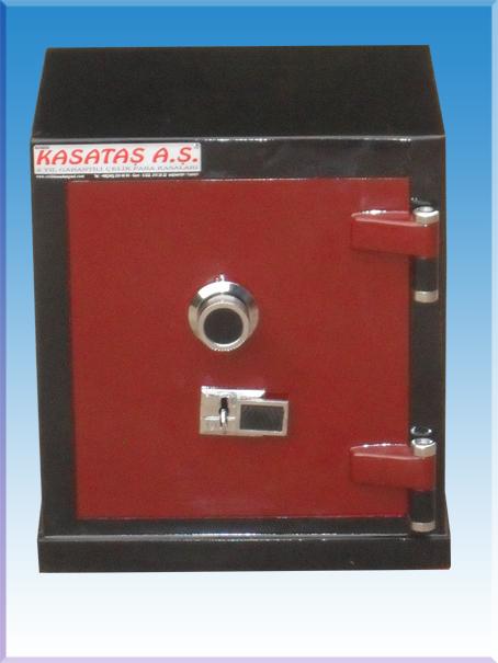 001AÖCELALTL OFİS TİPİ MONTAJ DELİKLİ ÇELİK PARA KASASI 40*35*30CM 100KĞ ( 399€ )