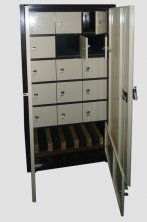 16 GÖZLÜ TABANCALIK 7 GÖZLÜ TÜFEKLİK EŞYA DOLABI ( 1599€ )+KDV ADRESE TESLİM