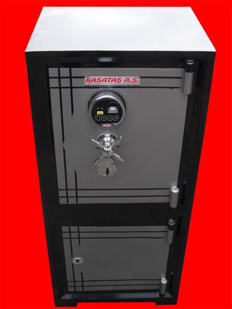 008PEÖ OFİS TİPİ PARMAK İZİ ELEKTRONİK ŞİFRELİ ÇELİK PARA KASASI  105*48*39CM 180KĞ ( 625€ )+KDV