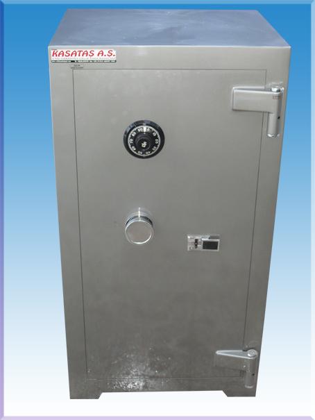 008MTCFSAF TC IRAK ERBİL KONSOLOSLUĞU OFİS TİPİ 10 KLASÖR KAPASİTELİ ÇELİK PARA KASASI ( İÇ YÜKSEKLİK 66.5CM İÇ EN 42CM )  100*53*45CM 220KĞ ( 999€ )